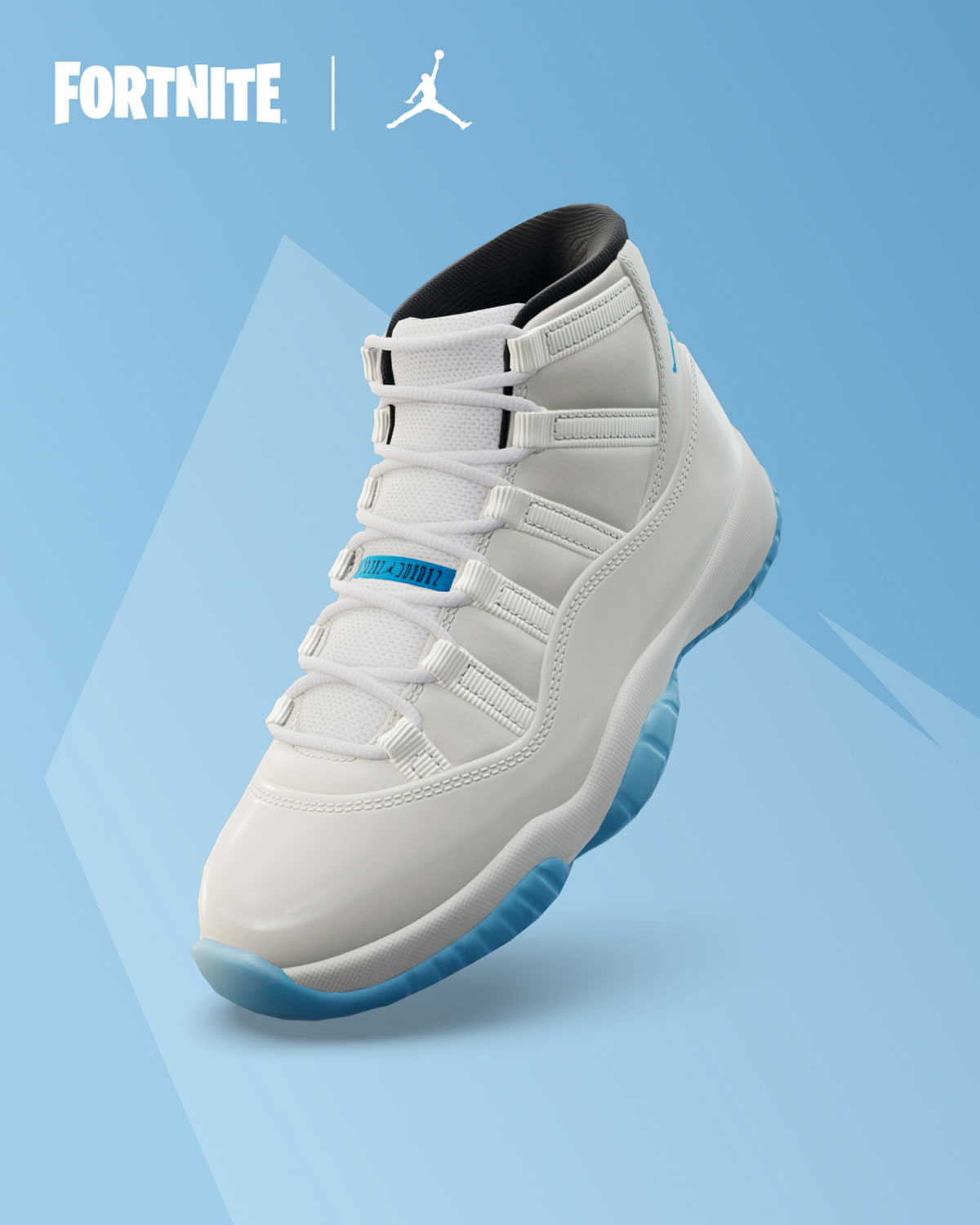 Fortnite Kicks Jordan 11 Legend Blue 1