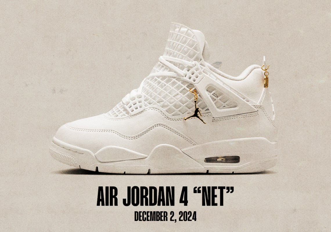 Sneaker Releases December 1 December 7 2024 Air Jordan 4 Net