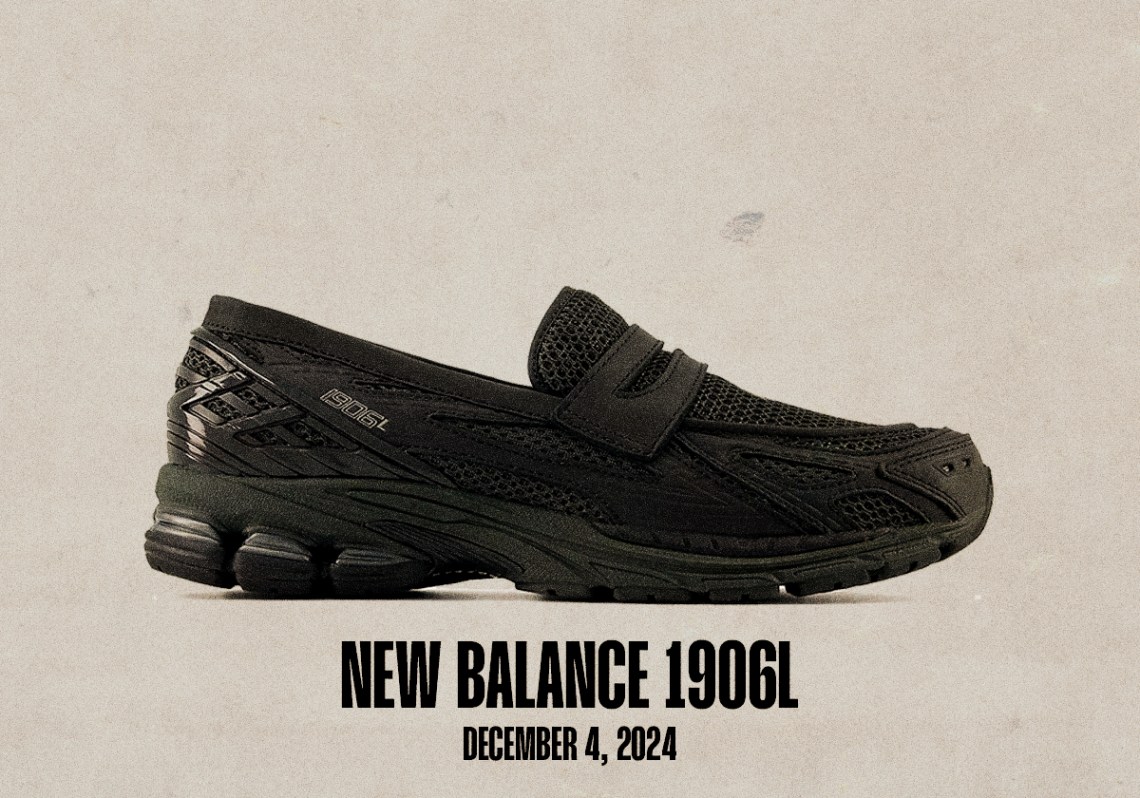 Sneaker Releases December 1 December 7 2024 New Balance 1906l Black