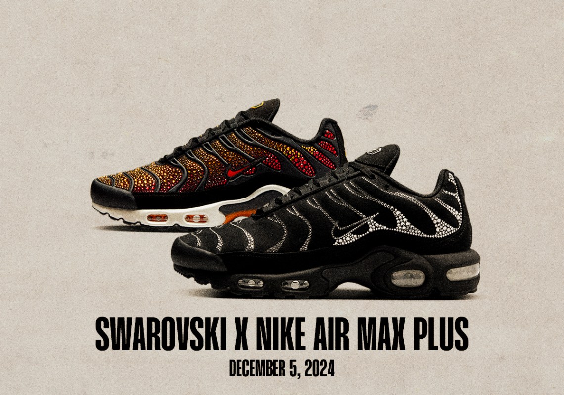 Sneaker Releases December 1 December 7 2024 Swarovski Nike Air Max Plus