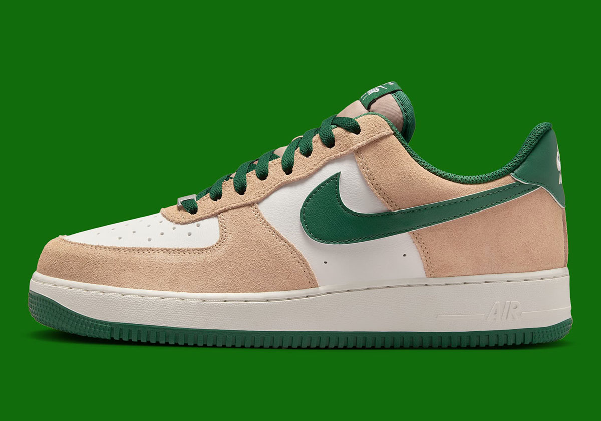 Nike Air Force 1 Low Tan Green Fq8714 203 1