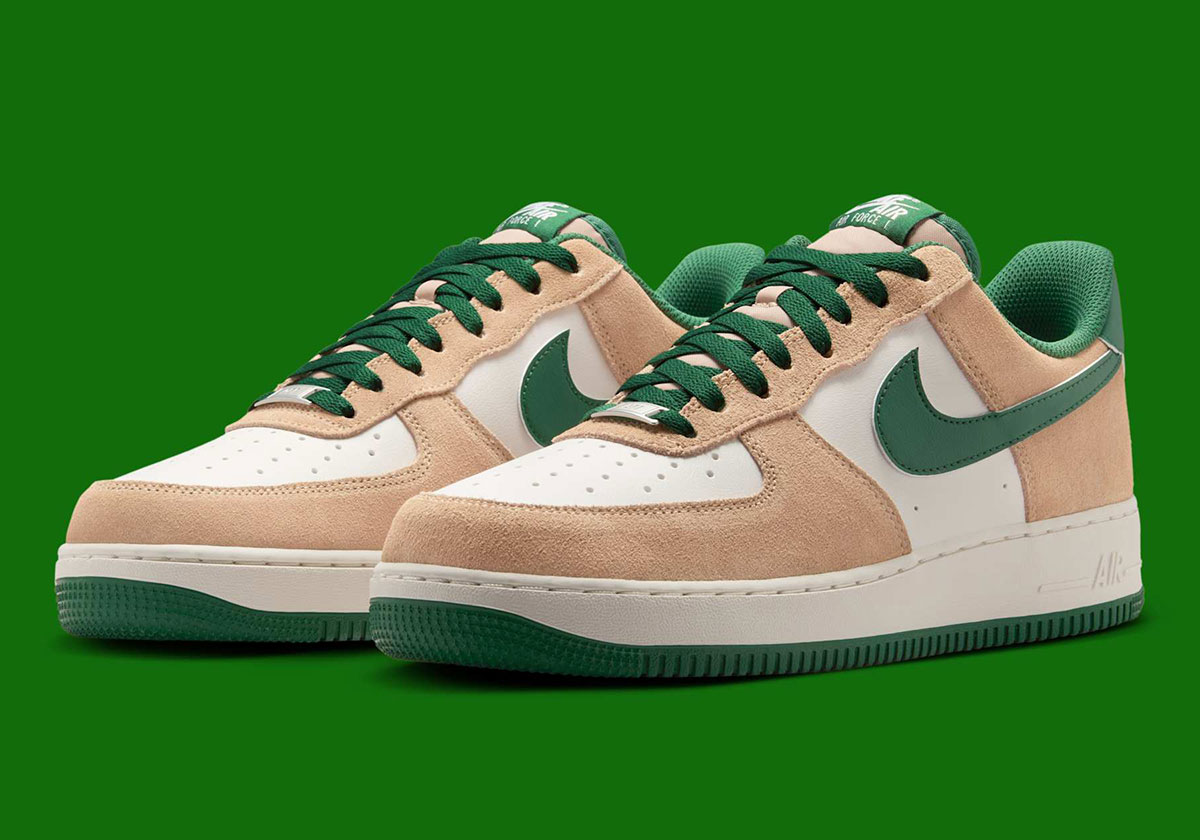 Nike Air Force 1 Low Tan Green Fq8714 203 2